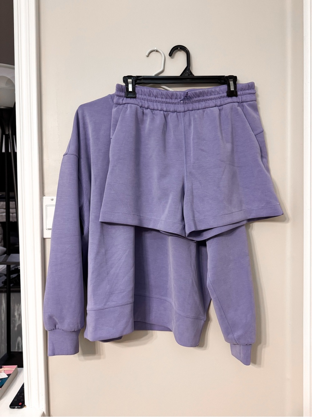 Lululemon Dark Lavender Softstreme Set